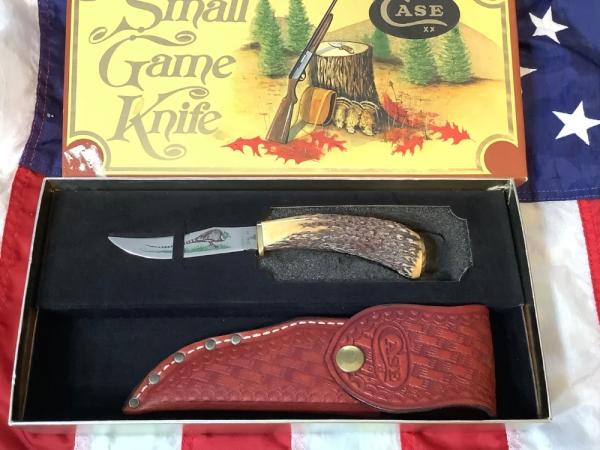 1987 Case xx Pheasant Small Game Skinner w/ Stag Handles (523-31 1/4 SSP) +Orig Sheath in orig box 1987 Case xx Pheasant Small Game Skinner w/ Stag Handles (523-31 1/4 SSP) +Orig Sheath in orig box