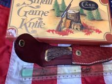 1987 Case xx Pheasant Small Game Skinner w/ Stag Handles (523-31 1/4 SSP) +Orig Sheath in orig box