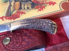 1987 Case xx Pheasant Small Game Skinner w/ Stag Handles (523-31 1/4 SSP) +Orig Sheath in orig box