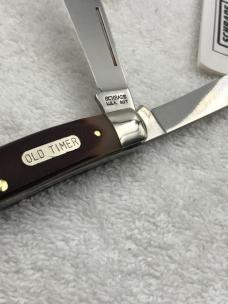 Vintage Schrade 8OT Senior 3 Blade Stockman Made In USA