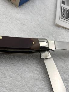 Vintage Schrade 8OT Senior 3 Blade Stockman Made In USA
