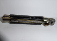 Vintage Stiletto Lock Back Knife Bone Handles Circa 1960's
