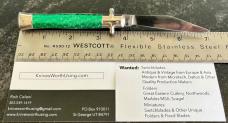 Rare Tourist Switchblade Stiletto Knife From Italy, Unused