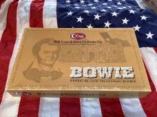 Case xx 2011? Colt, Military M-16 Theme Bowie w/ Black Synthetic Handles & Orig Sheath