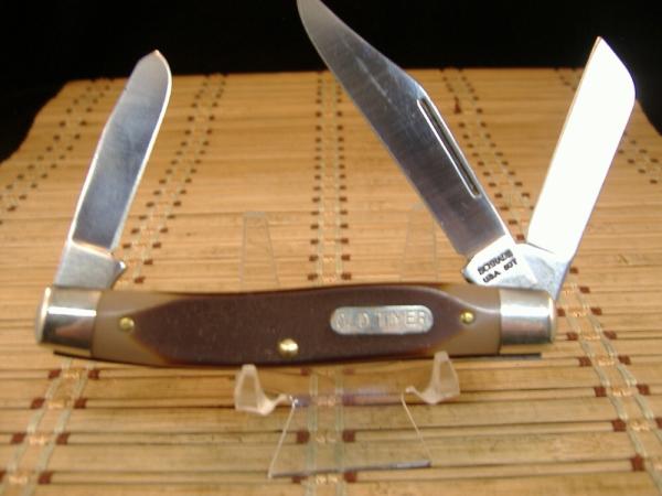 SCHRADE OLD TIMER 8OT SR. STOCKMAN U.S.A. VINTAGE OLDER HIGH CARBON STEEL NICE UNUSED POCKET KNIFE SCHRADE OLD TIMER 8OT SR. STOCKMAN U.S.A. VINTAGE OLDER HIGH CARBON STEEL NICE UNUSED POCKET KNIFE