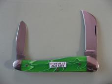   DANIELS FAMILY KNIFE BRANDS-TITUSVILLE CUTLERY-ROOSTER COMB PORTAL FLUID ACRYLIC