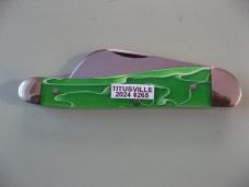   DANIELS FAMILY KNIFE BRANDS-TITUSVILLE CUTLERY-ROOSTER COMB PORTAL FLUID ACRYLIC