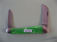   DANIELS FAMILY KNIFE BRANDS-TITUSVILLE CUTLERY-ROOSTER COMB PORTAL FLUID ACRYLIC