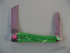   DANIELS FAMILY KNIFE BRANDS-TITUSVILLE CUTLERY-ROOSTER COMB PORTAL FLUID ACRYLIC