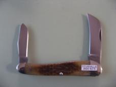   DANIELS FAMILY KNIFE BRANDS-TITUSVILLE CUTLERY-ROOSTER COMB-IRON FURNACE BONE