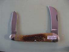   DANIELS FAMILY KNIFE BRANDS-TITUSVILLE CUTLERY-ROOSTER COMB-IRON FURNACE BONE