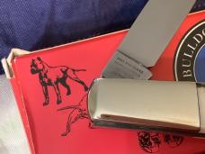 2007 Bulldog Brand, HAND MADE Single Blade Barlow with Great Stag Handles -NOS -M/NM