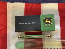 Case xx  John Deere Copperlock Knife (MDL# 61549LSS) w/ JD Shield +Green Handles -NOS