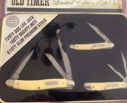 3 SCHRADE OLD TIMERS BARGAIN $10 EACH
