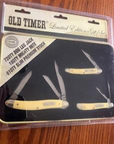 3 SCHRADE OLD TIMERS BARGAIN $10 EACH