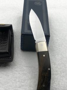 Vintage Smith & Wesson Folder Lockback Hunter Model 6060 With Sheath In Box