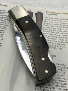 Vintage Smith & Wesson Folder Lockback Hunter Model 6060 With Sheath In Box