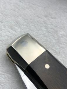 Vintage Smith & Wesson Folder Lockback Hunter Model 6060 With Sheath In Box