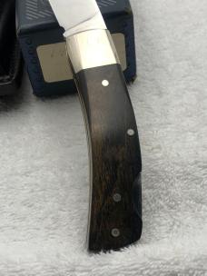 Vintage Smith & Wesson Folder Lockback Hunter Model 6060 With Sheath In Box