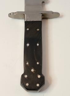 Vintage Unmarked Bowie Knife w/ Sheath #11