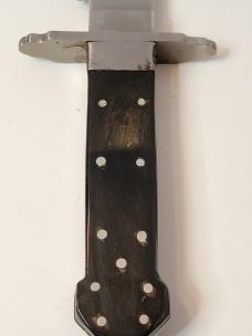 Vintage Unmarked Bowie Knife w/ Sheath #11