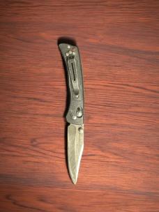 Harley-Davidson Mini-Hardtail (3.25" Satin D2 Blade, Valox Handle)