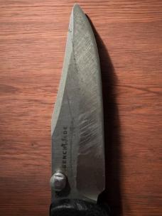 Benchmade Harley-Davidson Mini-Hardtail (3.25" Satin D2 Blade, Valox Handle)