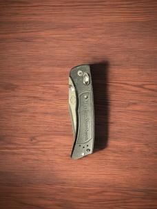 Benchmade Harley-Davidson Mini-Hardtail (3.25" Satin D2 Blade, Valox Handle)