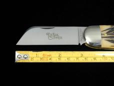 Great Eastern Cutlery GEC India Jigged Bone Toenail Clipper Knife NIT 1 of 530 Made in USA 363122