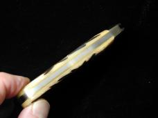 Great Eastern Cutlery GEC India Jigged Bone Toenail Clipper Knife NIT 1 of 530 Made in USA 363122