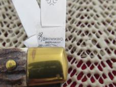 Browning Centennial 1878 to 1978 Stag Handle Stockman Model # 1613