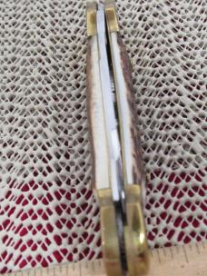 Browning Centennial 1878 to 1978 Stag Handle Canoe Serial # 1613