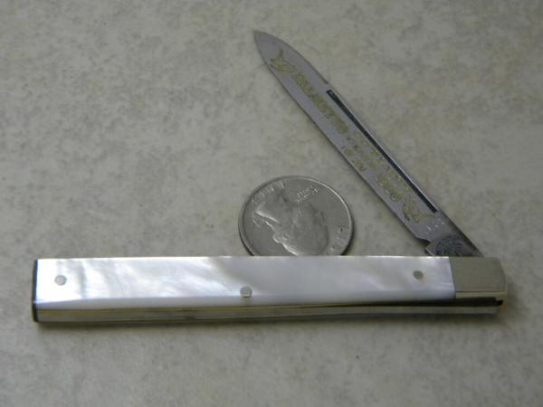 Fightn Rooster Palmetto Cut. Club 1 of 200 1980 Pearl Physician's Knife