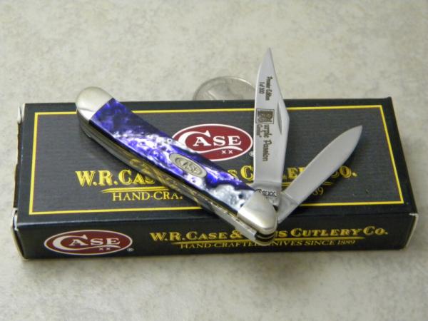 Case XX USA 1 Dot Purple Passion 9220 Corelon 1 of 500 Peanut Knife NIB Case XX USA 1 Dot Purple Passion 9220 Corelon 1 of 500 Peanut Knife NIB