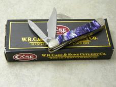 Case XX USA 1 Dot Purple Passion 9220 Corelon 1 of 500 Peanut Knife NIB