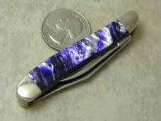 Case XX USA 1 Dot Purple Passion 9220 Corelon 1 of 500 Peanut Knife NIB