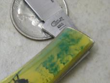 Case XX USA 1993 059L Elk Scene Lockback Knife NIB