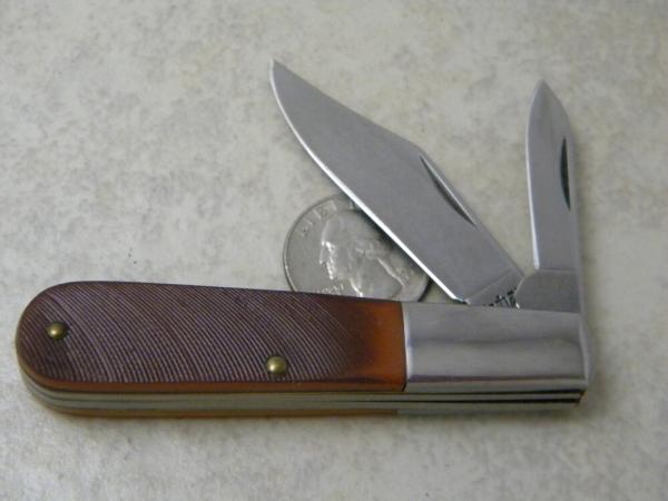 Kabar USA Saw-Cut Delrin 1013 Barlow Knife in Box Kabar USA Saw-Cut Delrin 1013 Barlow Knife in Box