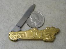 Remington UMC Brass Vintage Car Figural Knife