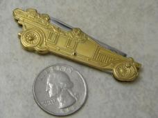 Remington UMC Brass Vintage Car Figural Knife