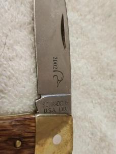  Schrade 2002 Duck's Unlimited Lock Back Knife in Box SDU 50
