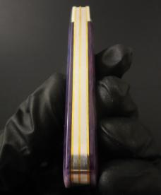 1/83 Great Eastern Cutlery Northfield #14 Purple Phlox Smooth Bone Gentlemen's Jack GEC 143223