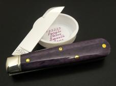 1/83 Great Eastern Cutlery Northfield #14 Purple Phlox Smooth Bone Gentlemen's Jack GEC 143223