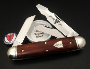 Great Eastern Cultery #53 Journeyman Electrician's Knife Cocobolo GEC 53E323