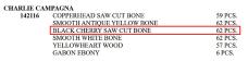 1/62 2016 Great Eastern Cutlery PPP #14 TC Barlow Black Cherry Sawcut Bone SFO Charlie Campagna