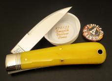 Great Eastern Cutlery Tidioute #47 Viper Smooth Yellow Bone SFO Circle A Knives GEC 470123