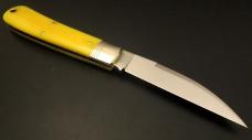 Great Eastern Cutlery Tidioute #47 Viper Smooth Yellow Bone SFO Circle A Knives GEC 470123