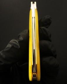 Great Eastern Cutlery Tidioute #47 Viper Smooth Yellow Bone SFO Circle A Knives GEC 470123