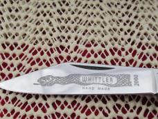 Buck Creek 2000 Swell Center Stag Handle Whittler 