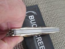 Buck Creek 2000 Swell Center Stag Handle Whittler 